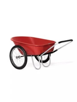 Poly-Tough Cart: A Two-Wheel Wheelbarrow -VICTOR Big Department Store 40186 088 tif