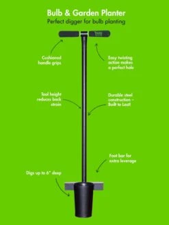 Yard Butler® Long Handled Bulb Planter -VICTOR Big Department Store 8613157 03v