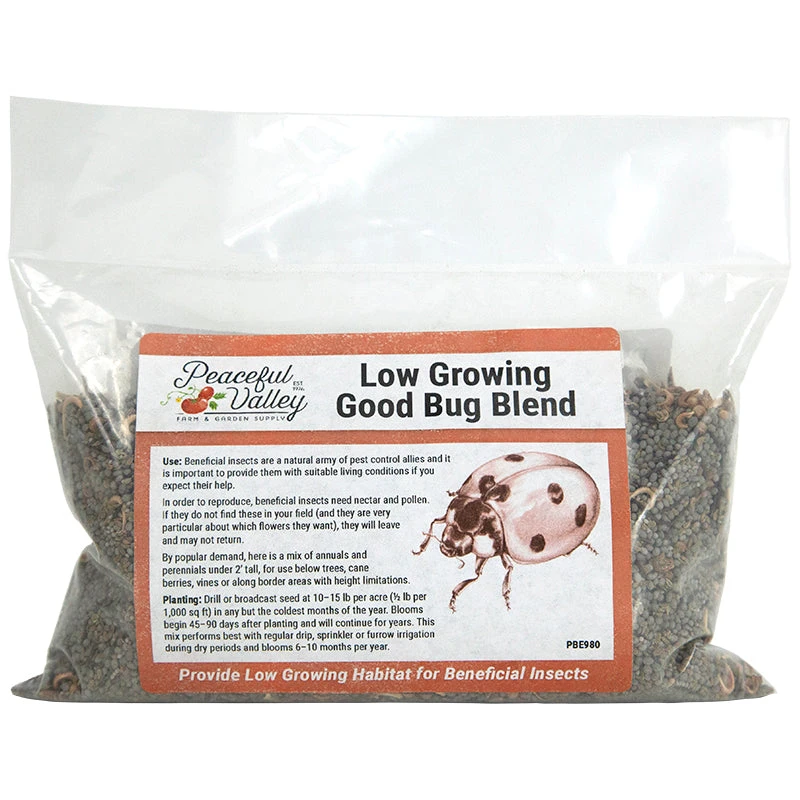 Peaceful Valley Low-Growing Good Bug Blend - Nitrocoated (lb) 3 Peaceful Valley Low-Growing Good Bug Blend - Nitrocoated (lb)