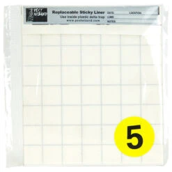 Pest Wizard Plastic Delta Trap Sticky Liner 5- Pack