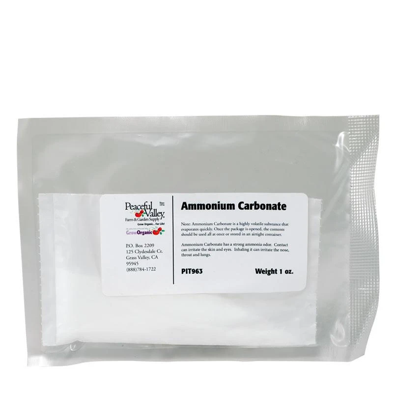 Ammonium Carbonate (1 Oz.) 3 Ammonium Carbonate (1 Oz.)
