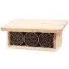 Mason Bee Cedar Shelter With Bee Houses -VICTOR Big Department Store mason bee cedar shelter with bee houses