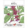 Organic Basil, Thai (pack) -VICTOR Big Department Store organic basil thai pack