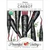 Black Nebula Carrot Seeds (Organic) -VICTOR Big Department Store organic carrot black nebula