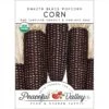 Dakota Black Popcorn Corn Seeds (Organic) -VICTOR Big Department Store organic corn dakota black popcorn