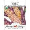 Seneca Red Corn Seeds (Organic) -VICTOR Big Department Store organic corn seneca red