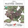 Mustard Giant Red Greens Seeds (Organic) 2 Mustard Giant Red Greens Seeds (Organic) -VICTOR Big Department Store organic greens mustard giant red