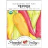 Hot Hungarian Hot Wax Pepper Seeds (Organic) -VICTOR Big Department Store organic pepper hungarian hot wax