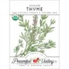 Organic Thyme, English -VICTOR Big Department Store organic thyme english