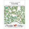 Organic Thyme, German Winter -VICTOR Big Department Store organic thyme german winter