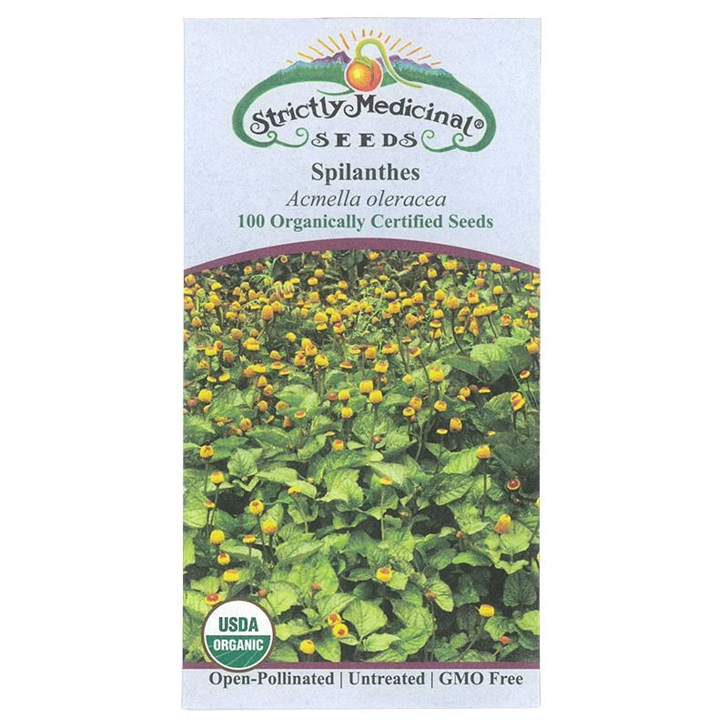 Strictly Medicinal Organic Spilanthes 3 Strictly Medicinal Organic Spilanthes